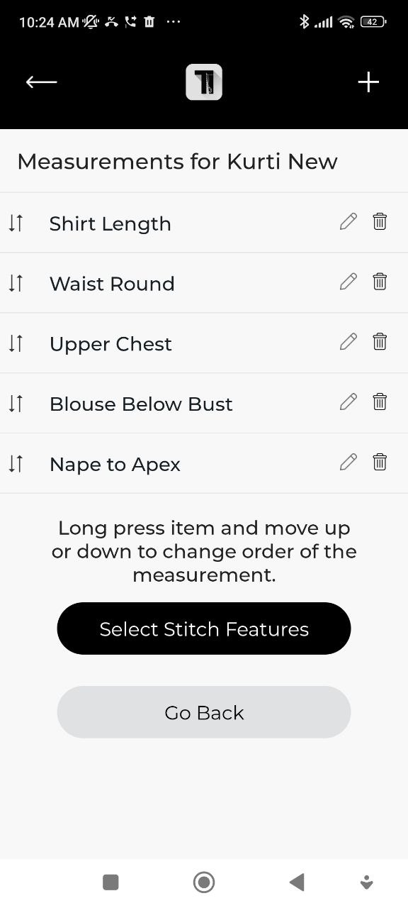 Reordering Measurements