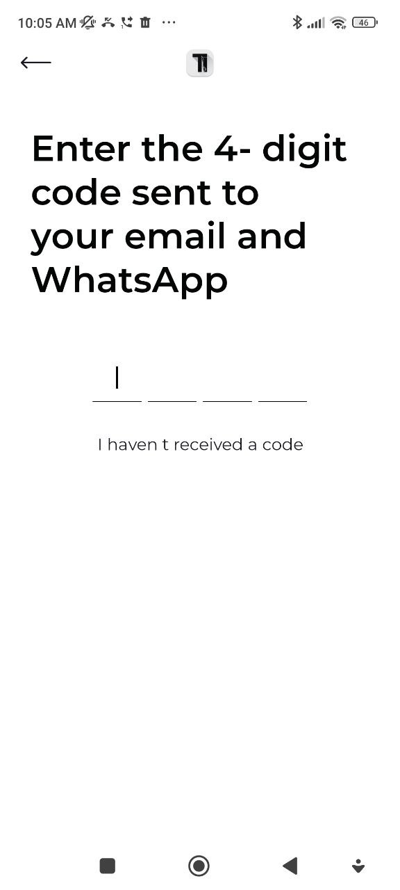 Phone number and OTP verification